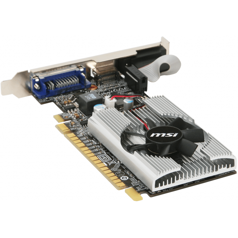 Видеокарта MSI NVIDIA GeForce 210, 1 ГБ видеопамяти, DDR3, PCI Express 2.0, фото 3