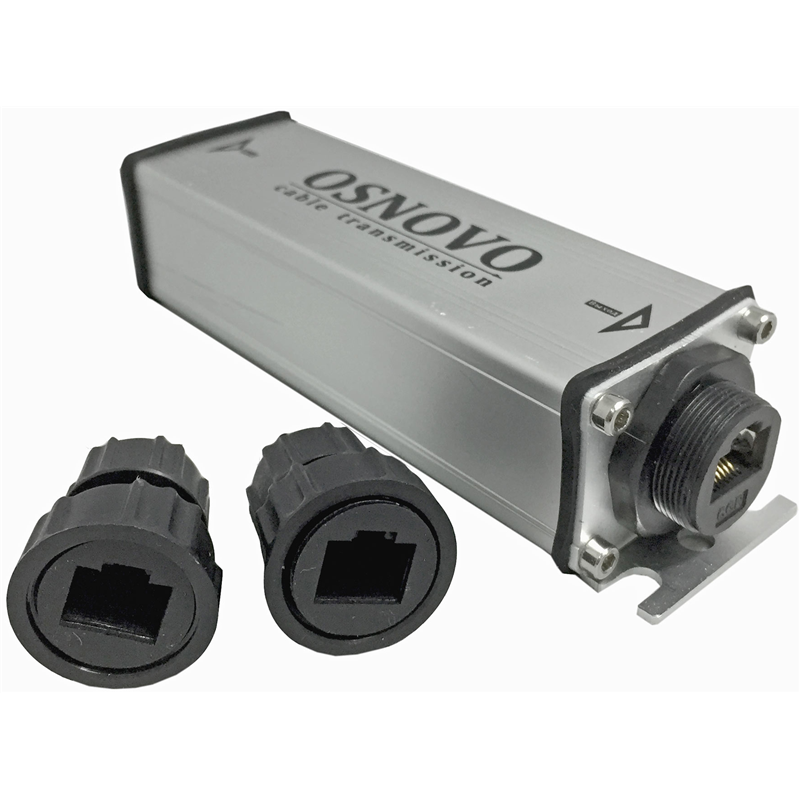 Удлинитель PoE OSNOVO E-PoE/1GW уличный, 1 Гбит/с, до 500 м, до 22 Вт, фото 2