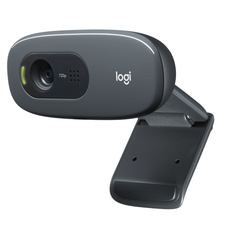 Веб-камера Logitech HD Webcam C270, 1280x720, 30 к/с, фокус фиксированный, угол обзора 55 °, фото 2