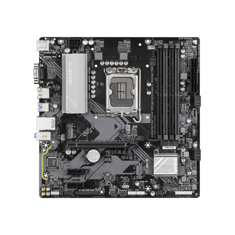 Материнская плата Gigabyte INTEL B760 s1700, LGA1700, mATX, DDR4, B760MD3HPDDR4, фото 2