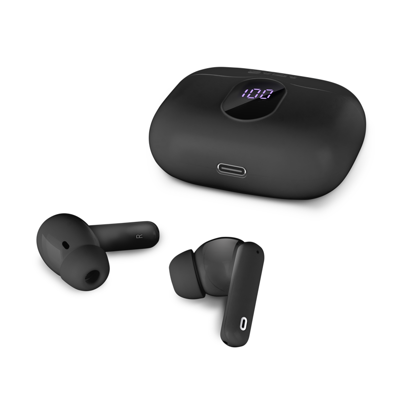 Наушники Sven E-315B, Bluetooth 5.4, внутриканальные, чёрный, крепление В ушной раковине, фото 2
