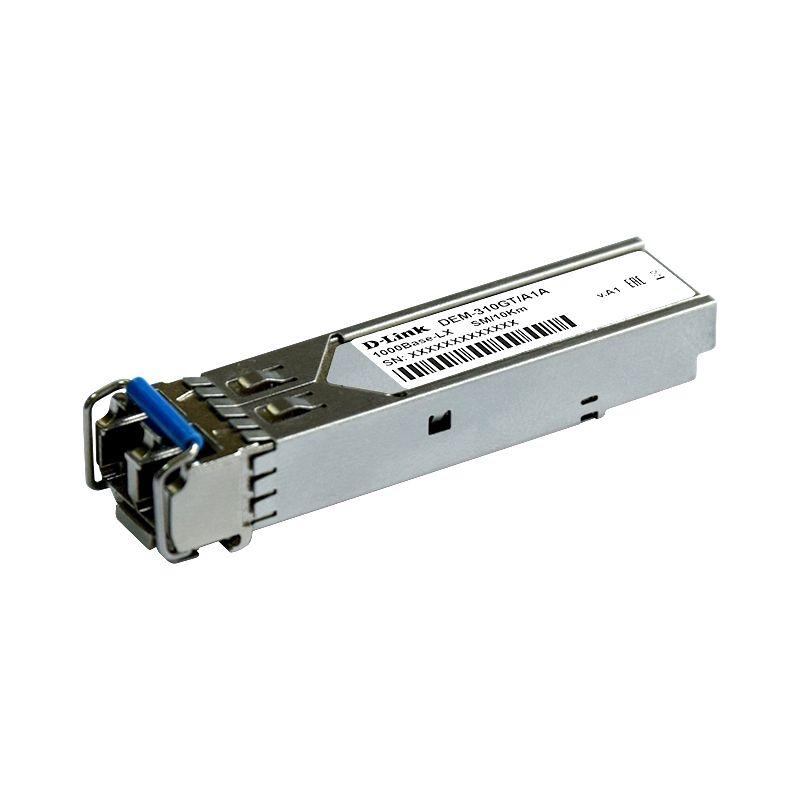 Трансивер D-Link 310GT SFP 1000Base-LX, одномодовый, Duplex LC, 1310 нм, до 10 км, фото 2