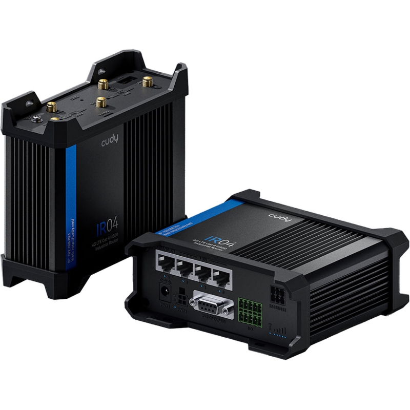 Промышленный 4G-маршрутизатор Cudy IR04 с Wi-Fi, VPN, 4 порта Ethernet, PoE, USB, фото 4