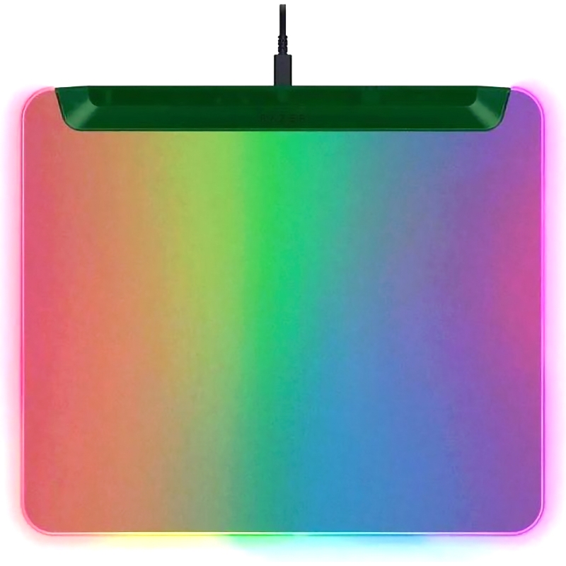 Коврик для мыши Razer Firefly V2 Pro - Phantom Green, размер L, пластик, фото 4