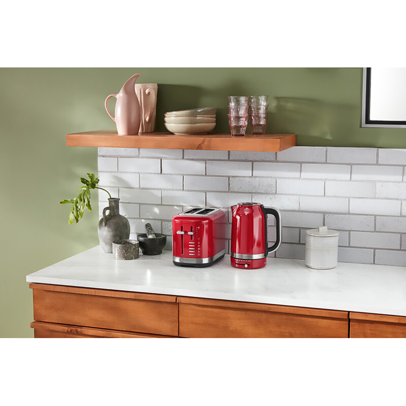 Тостер KitchenAid 5KMT2109EER на 2 тоста, 900 Вт, 7 степеней обжаривания, красный, фото 8