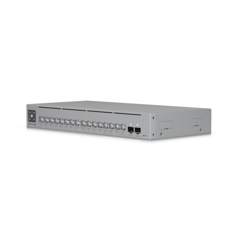 Коммутатор Ubiquiti USW-Pro-Max-16 управляемый, 12 портов 1 Гбит/с, 4 порта 2,5 Гбит/с, 2 SFP+, фото 3