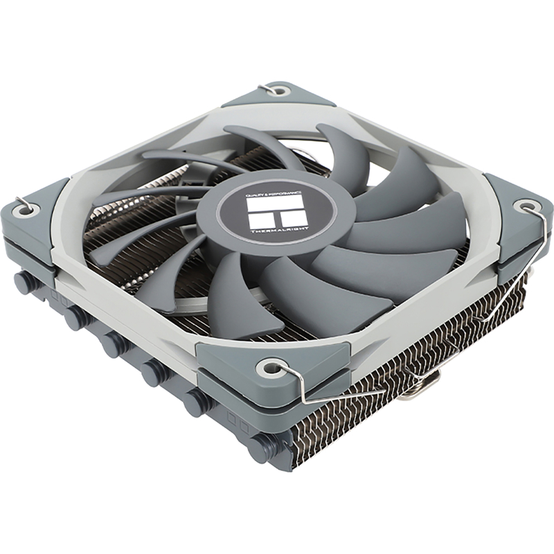Кулер для процессора Thermalright AXP-120 X67, AM4, AM5, LGA1150, LGA1151, LGA1155, LGA1156 и др., серый, фото 2