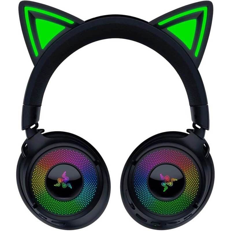 Гарнитура Razer Kraken Kitty V3 Pro, Bluetooth 5.3, полноразмерные, чёрный, микрофон выдвижной, фото 4