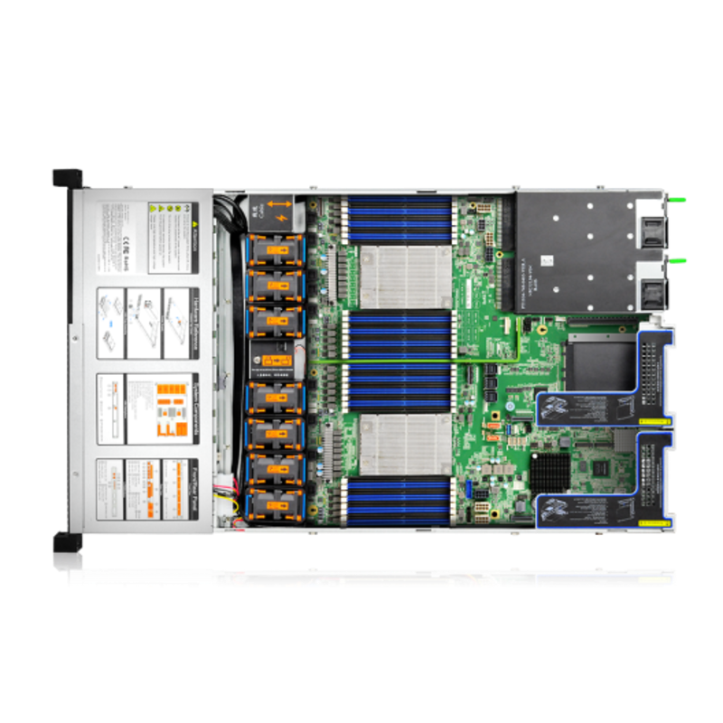 Серверная платформа Gooxi SL101-D04R 1u 4bay server platform,based on ice skylake;2xPCle 3.0x16; 4xPCle 3.0x16, 1300W1+1, EU power cables, rail kits (Gooxi 0.81.501.1010), фото 3