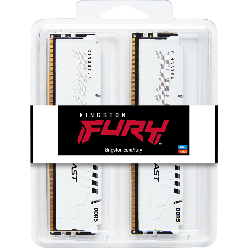 Оперативная память Kingston KF552C40BWK4-128, 128 ГБ (4x32 ГБ), DDR5, 5200 МГц, DIMM, PC5-41600, CL40, фото 4