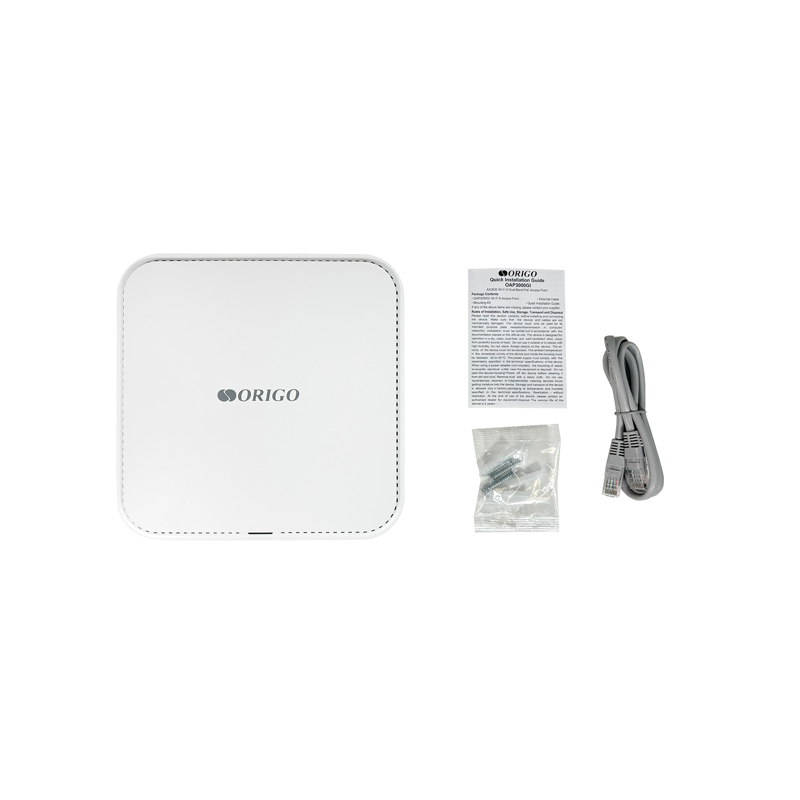 Точка доступа Origo OAP3000GI, Wi-Fi 6 AX3000, двухдиапазонная, 2 порта 1 Гбит/с, PoE, фото 5