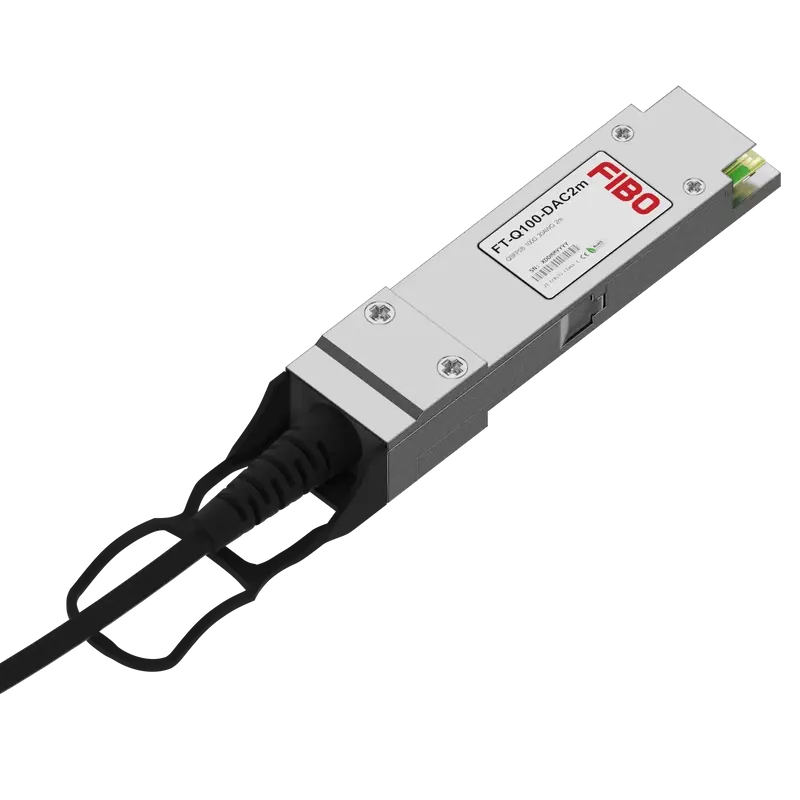 Кабель DAC Fibo FT-Q100-DAC2m QSFP28 100 Гбит/с, медный, 2 м, фото 3