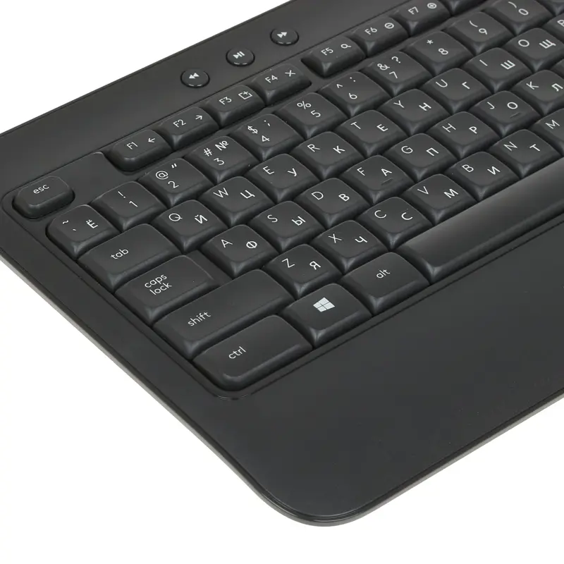 Комплект клавиатура и мышь Logitech Desktop Advanced MK540, радиоканал, фото 5
