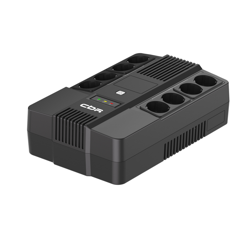 ИБП CBR 800VA, 800 ВА, 480 Вт, 8 розеток, CEE 7 (евровилка), CEE7, фото 3