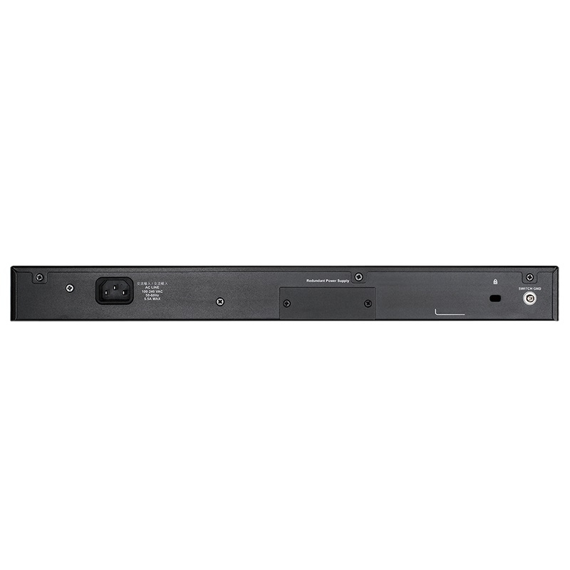 Коммутатор D-Link DGS-1510-52XMP управляемый L2+, 48 портов PoE 1 Гбит/с, 4 SFP+, 370 Вт, фото 3