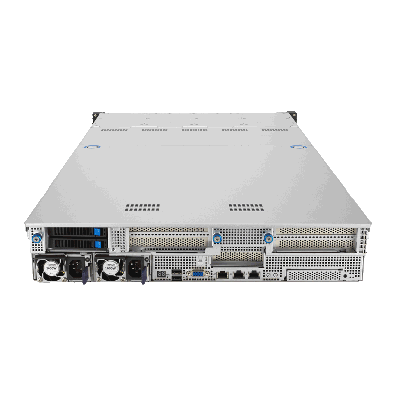 Серверная платформа ASUS RS521A-E12-RS24U, 2U, 1xSP5 (LGA 6096) 360W, 24x DDR5 6400, 24x 2.5'' (16 NVME+8 SAS/SATA) + 2x SATA rear (ASUS 90SF03X1-M000R0), фото 4