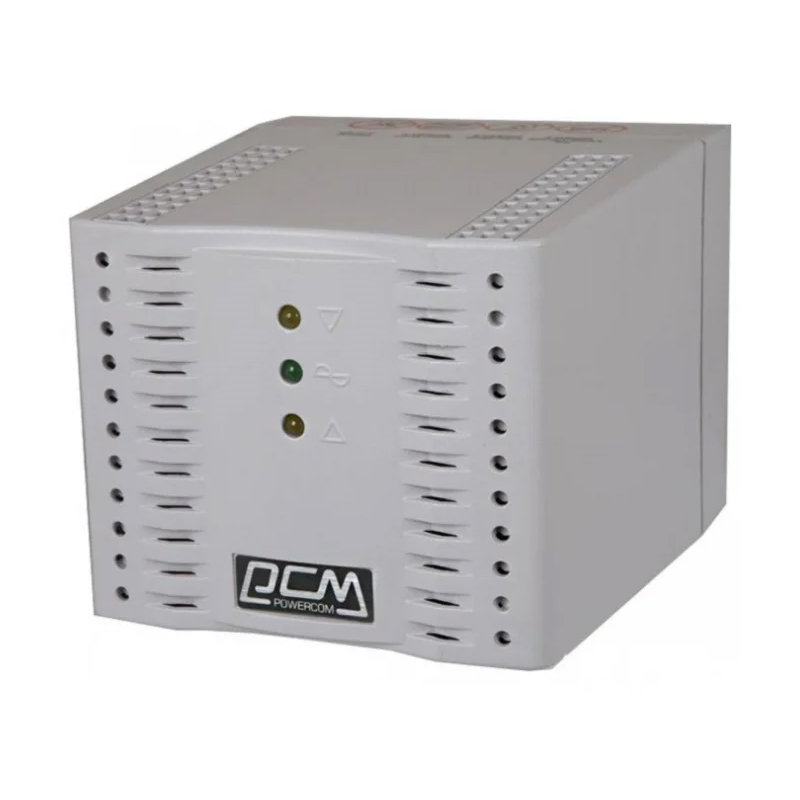 Стабилизатор напряжения Powercom Tap-Change TCA-3000 ступенчатый, 3000 ВА / 1500 Вт, 4 розетки Schuko, фото 2
