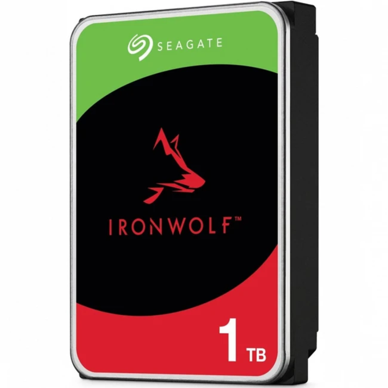 Жёсткий диск Seagate IronWolf 1 ТБ 3,5″, 5400 об/мин, кэш 256 МБ, для NAS, фото 3