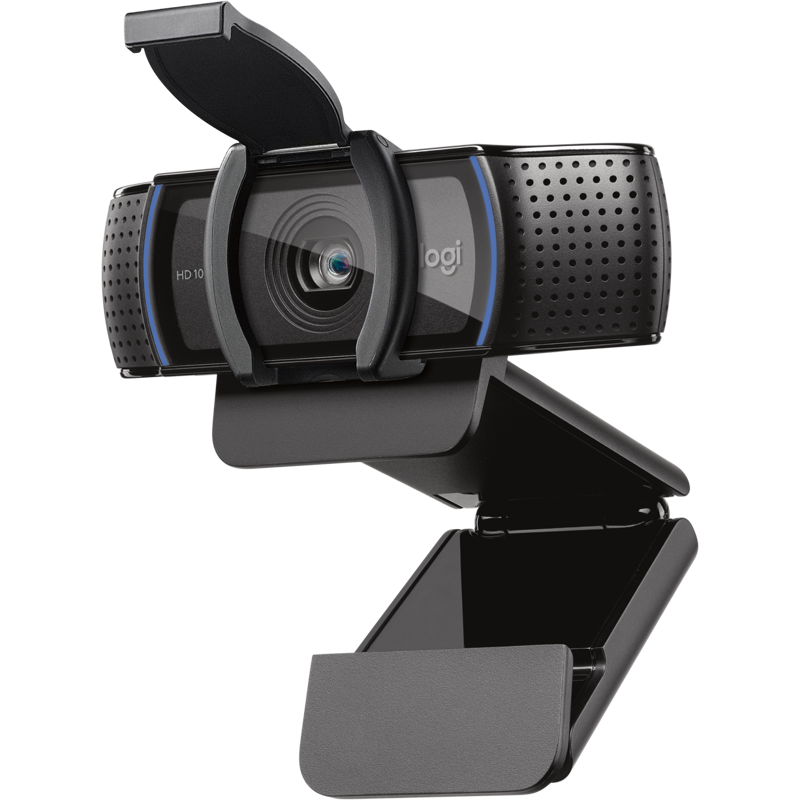 Веб-камера Logitech Webcam C920e, 1920х1080, 30 к/с, фокус фиксированный, угол обзора 78 °, фото 2