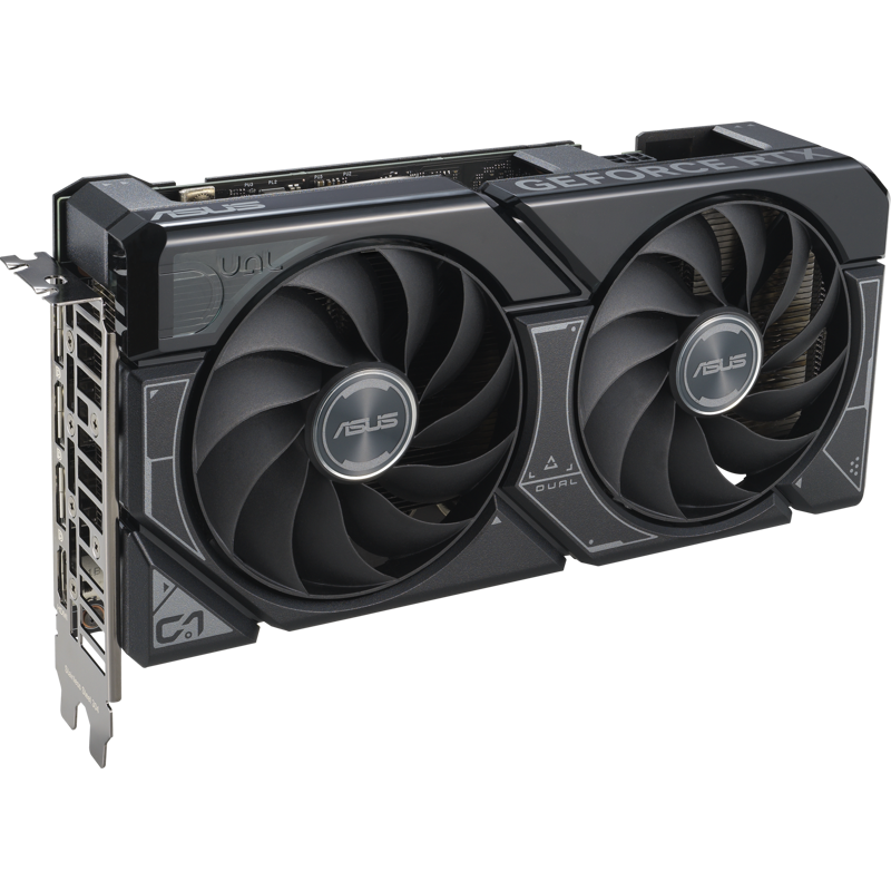 Видеокарта VGA ASUS NVIDIA GeForce DUAL-RTX4060TI-O8G-EVO 8GB, GDDR6/128-bit, PCIe 4.0, 1xHDMI 2.1a, 3xDP, 2.5-slot 90YV0J49-M0NA00 (ASUS DUAL-RTX4060TI-O8G-EVO), фото 5