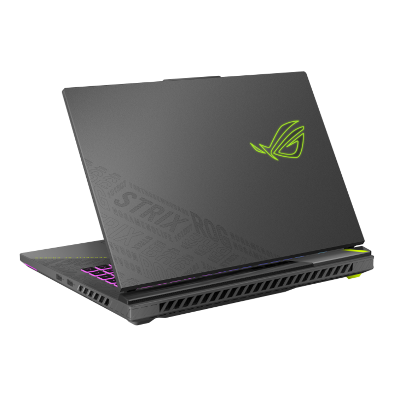 Ноутбук ASUS ROG Strix G16 G614PP-TS206 16"(2560x1600 IPS (матовый))/AMD Ryzen 9 8940HX(4Ghz)/32768Mb/512PCISSDGb/noDVD/Ext:nVidia GeForce RTX 5070(8192Mb)/Cam/BT/WiFi/90WHr/war 1y/2.5kg/Volt Green/DOS, фото 6