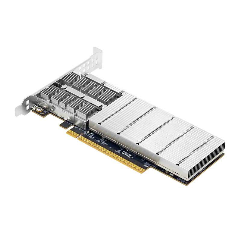 Сетевая карта LR-Link LRES1260PF-2QSFP112, 2 порта 200 Гбит/с, PCIe 5.0 x16, RDMA, фото 5