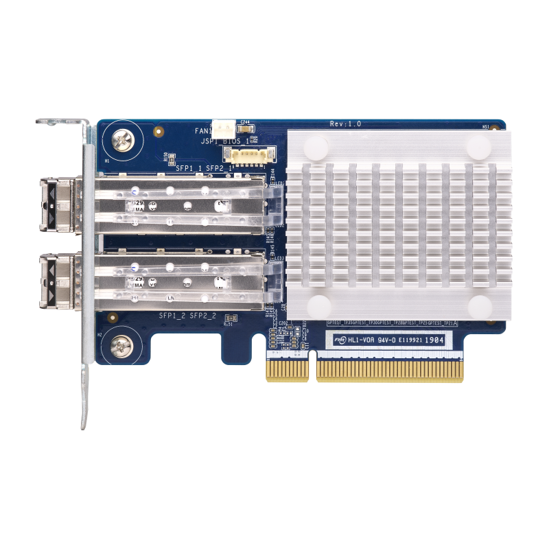Сетевая карта QNAP QXP-16G2FC Dual-port Fiber Channel adapter, 2 x 16 Gb s SFP +, PCIe Gen3 x8. For QTS OS ONLY (QNAP QXP-16G2FC), фото 3