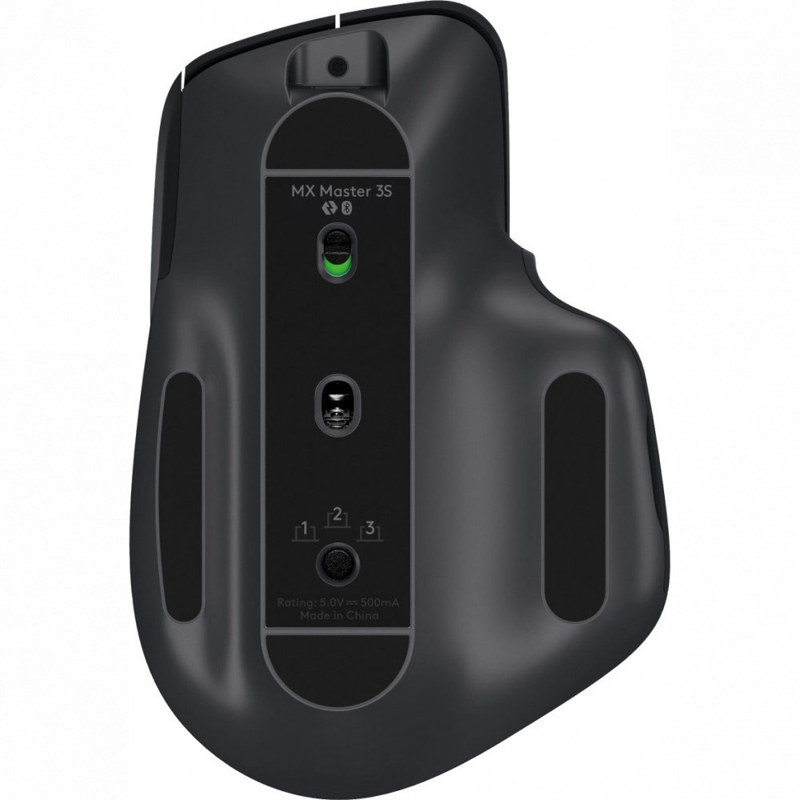 Мышь Logitech MX Master 3S GRAPHITE, Bluetooth, 8000 dpi, графит, фото 6