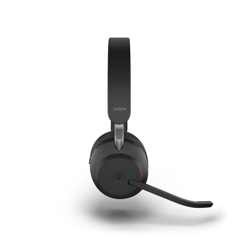 Гарнитура Jabra Evolve2 65 MS Stereo с зарядной подставкой, Bluetooth 5.0, адаптер Link 380c USB-C, фото 5
