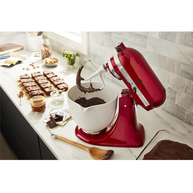 Планетарный миксер KitchenAid Artisan 5KSM175PSECA, чаши 4,8 и 3 л, 300 Вт, карамельное яблоко, фото 5