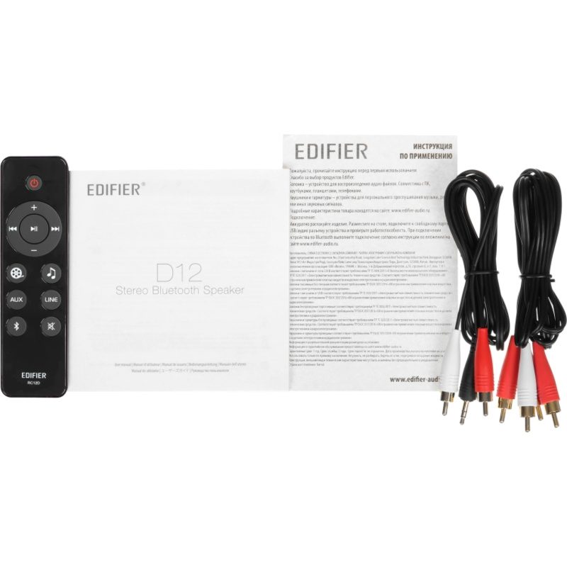 Акустическая система Колонки Edifier D12 4 AUX, 70 Вт, проводное и беспроводное подключение, 6923520269129, фото 7
