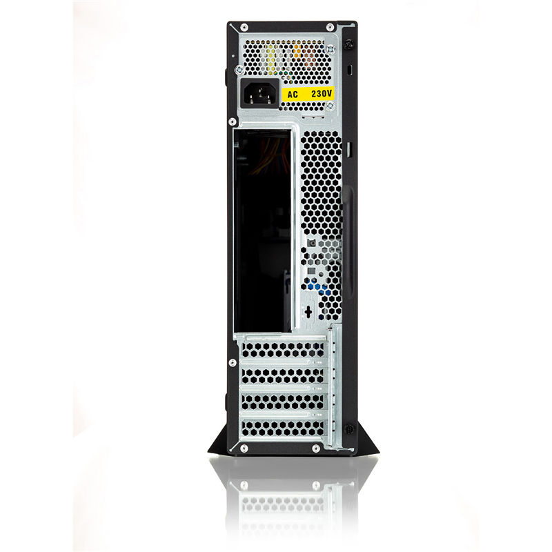 Корпус для ПК Foxline mATX Desktop, Mini Tower, с БП 300 Вт, чёрный, под mATX, Mini-ITX, материал сталь, фото 3