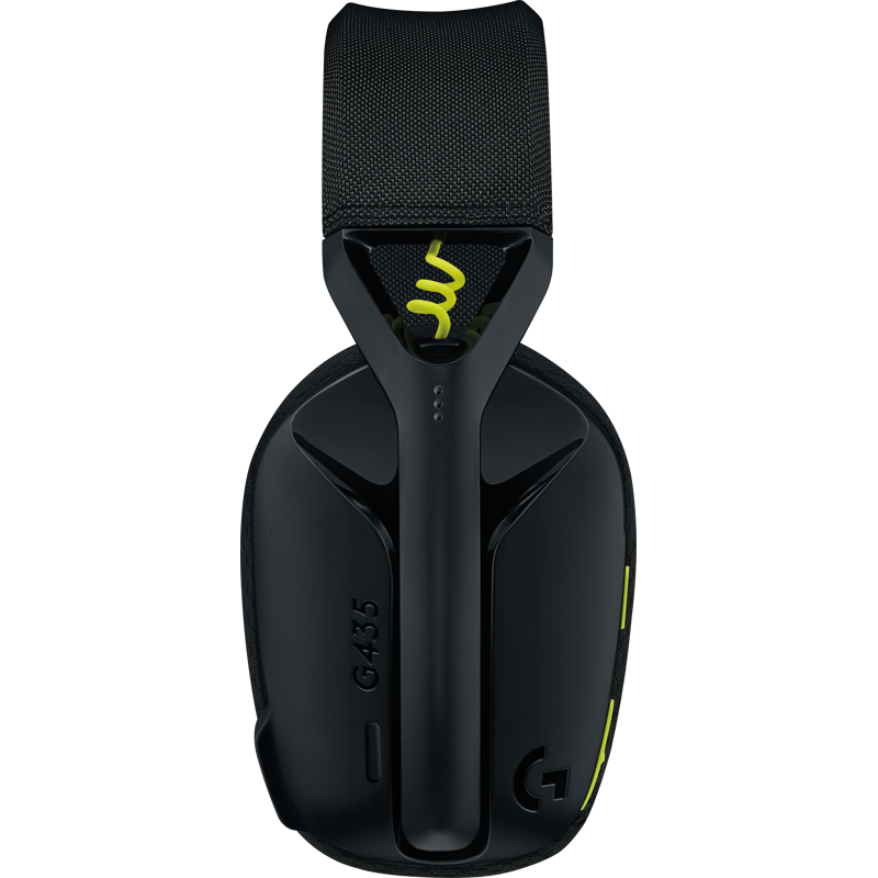 Гарнитура Logitech G435 LIGHTSPEED BLACK, радиоканал, Bluetooth 5.0, полноразмерные, чёрный, для геймеров, фото 5