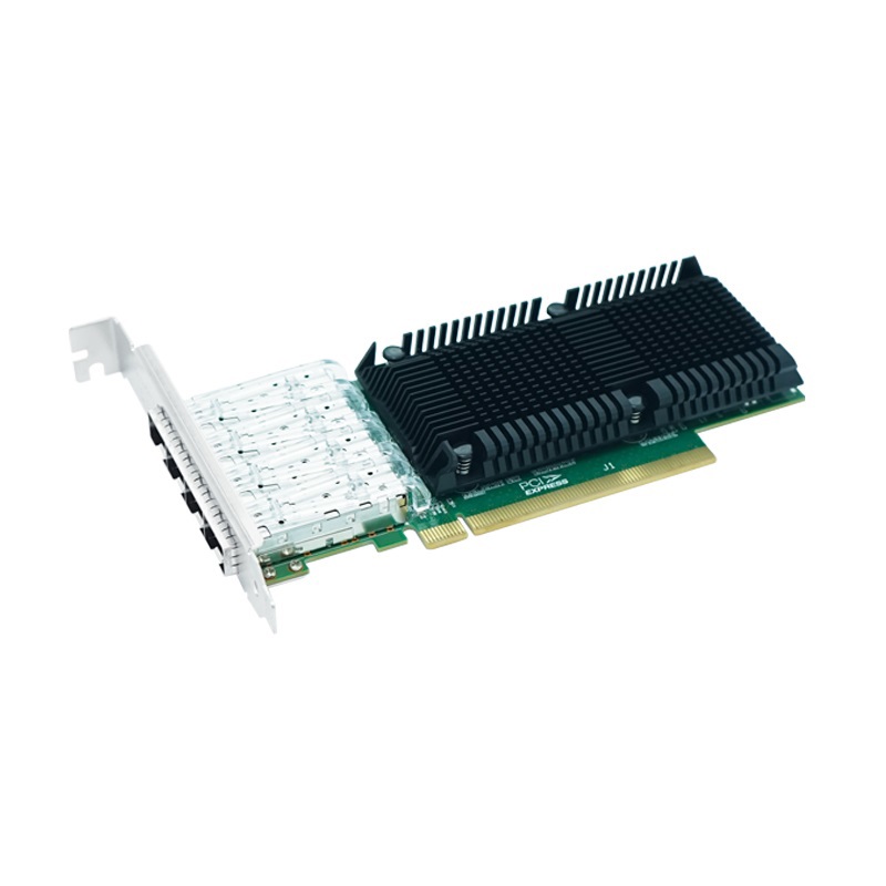 Сетевая карта LR-Link LRES1023PF-4SFP28, 4 порта SFP28 25 Гбит/с, PCIe 4.0 x16, фото 4