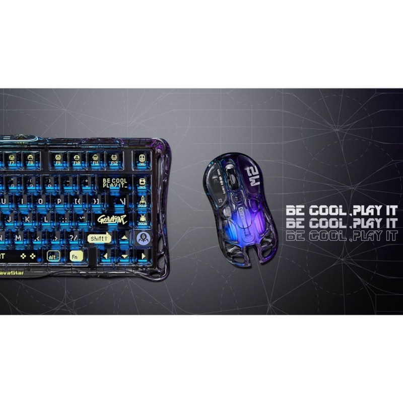 Игровая мышь/ Беспроводная игровая мышь Gravastar Mercury M2 Чёрный XTAL, фото 9