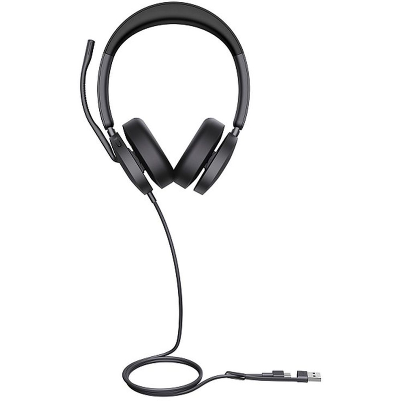 Гарнитура проводная Yealink UH48 Dual UC USB-C/A [1308152] (Yealink UH48 Dual UC USB-C/A), фото 3