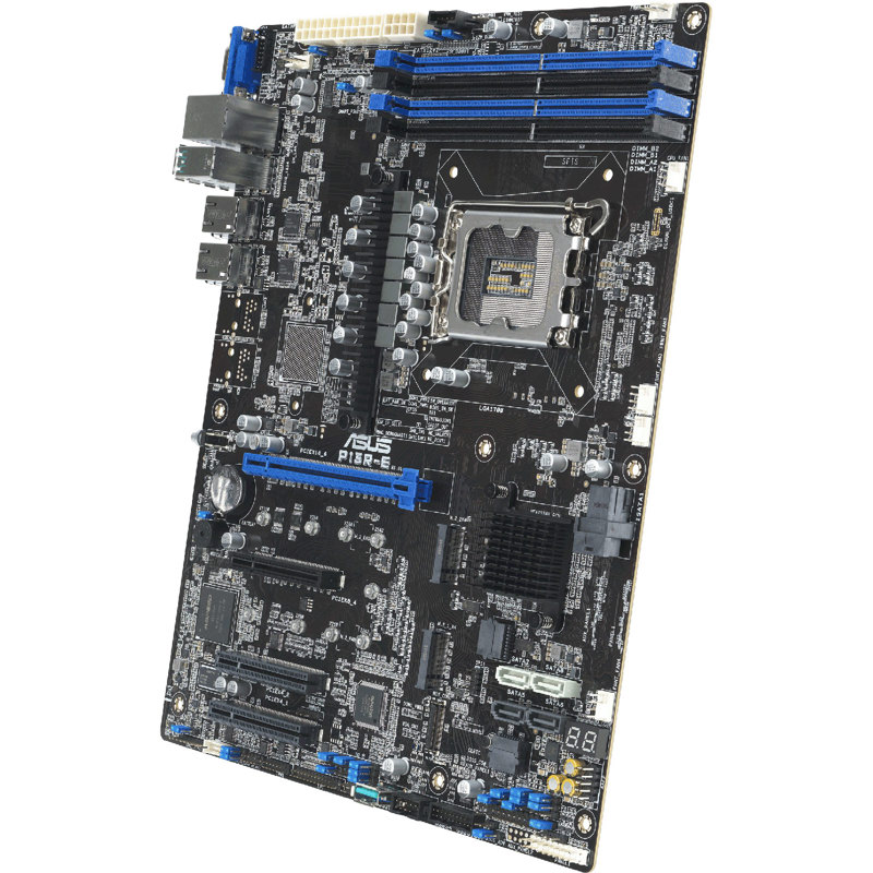 Материнская плата ASUS P13R-E, ATX, 1 x Socket LGA1700, Intel C266, 4x DDR5 4400, 4x PCI-E x4+x8 Gen4+Gen5, 8 x SATA 6Gb (ASUS 90SB0CS0-M0UAY1), фото 2