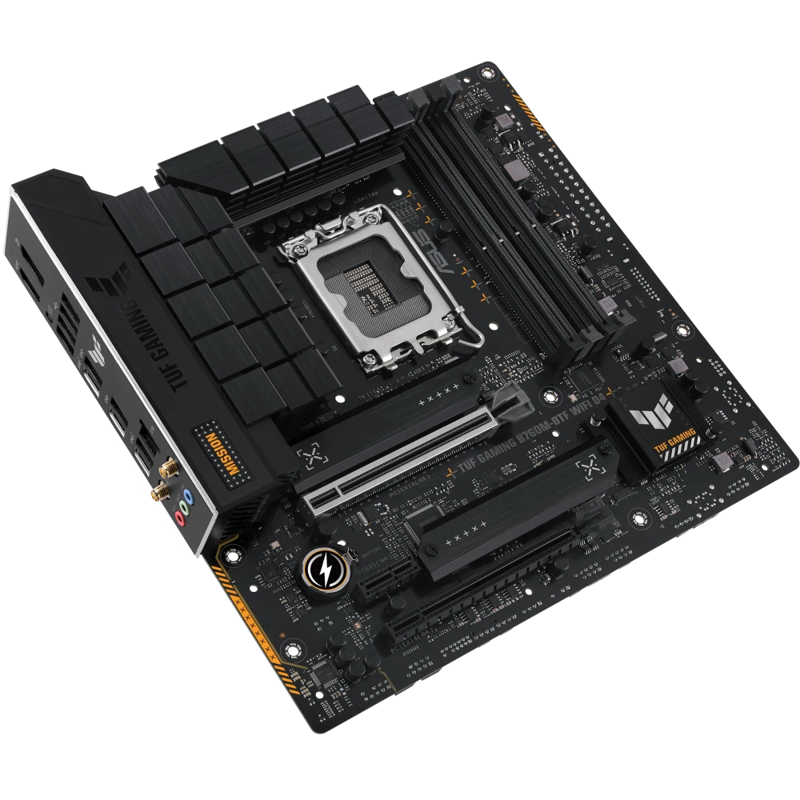 Материнская плата ASUS TUF B760M-BTF WIFI D4, LGA1700, Intel B760, Micro-ATX, DDR4, фото 4