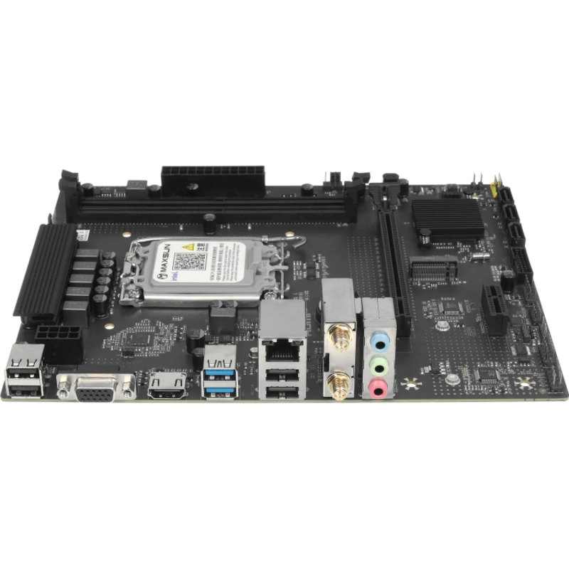 Материнская плата Maxsun MS-Challenger B760M-F WIFI, LGA1700, Intel B760, Micro-ATX, DDR4, фото 3