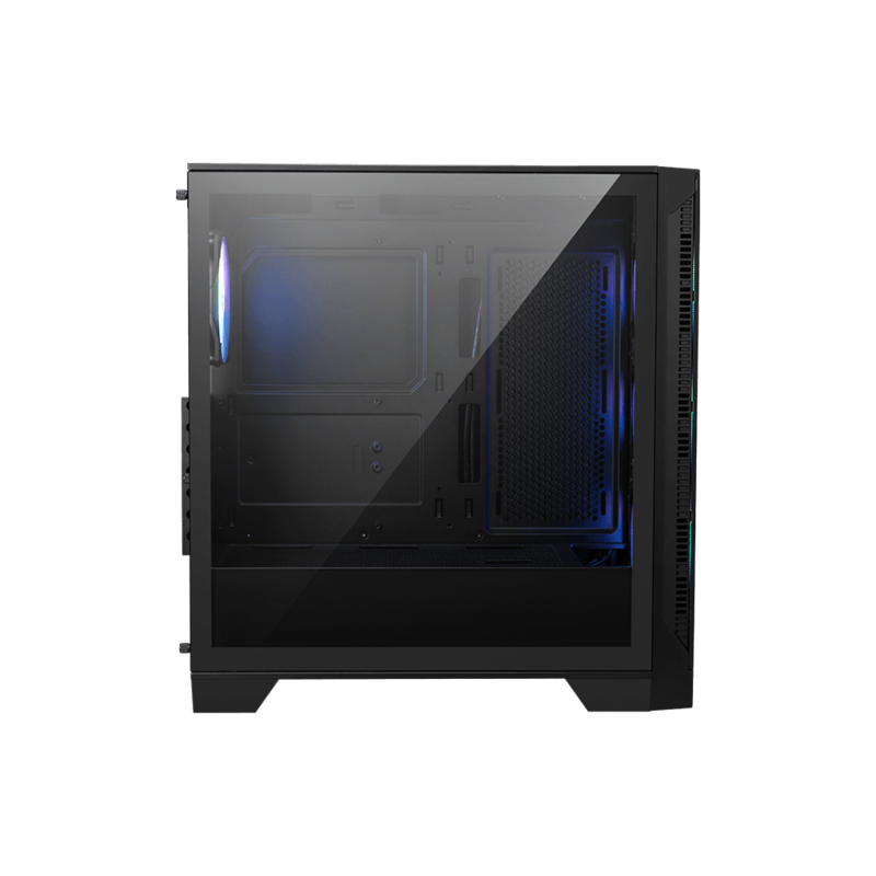 Корпус для ПК MSI MAG FORGE 321R AIRFLOW, Midi Tower, чёрный, под ATX, mATX, Mini-ITX, подсветка ARGB, фото 4