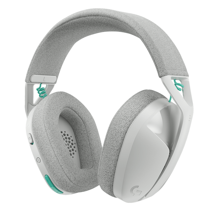 Гарнитура Logitech G321 LIGHTSPEED, радиоканал, Bluetooth 5.2, полноразмерные, белый, микрофон поворотный, фото 7