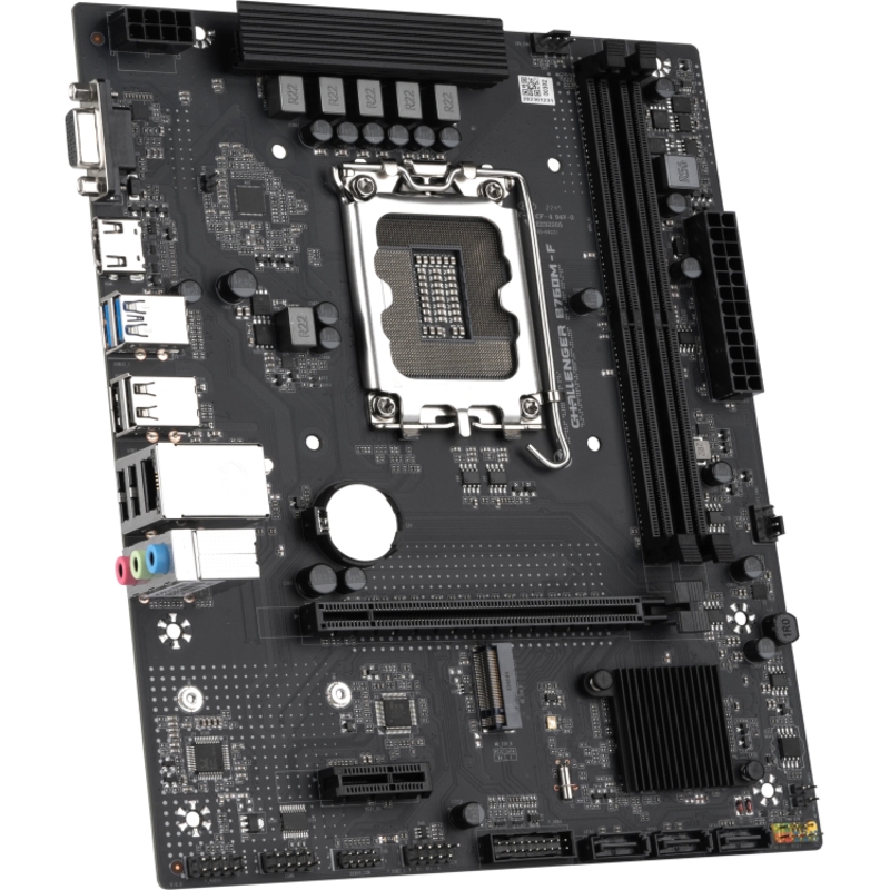 Материнская плата Maxsun MS-Challenger B760M-F, LGA1700, Intel B760, Micro-ATX, DDR4, фото 2