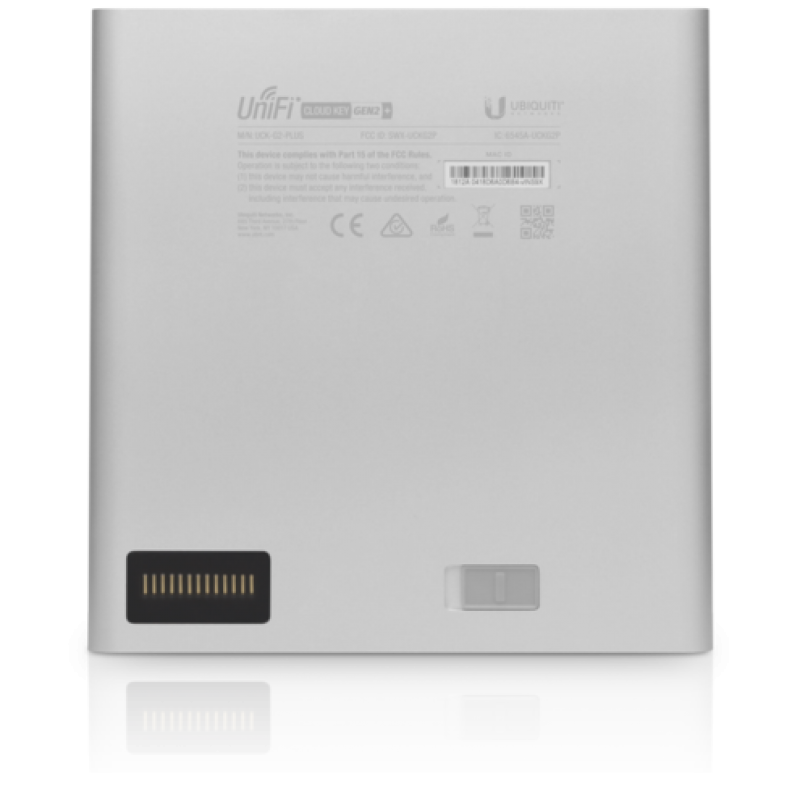 Контроллер Ubiquiti Cloud Key Gen2 UCK-G2-SSD, SSD 1 ТБ, порт 1 Гбит/с, питание PoE, фото 4