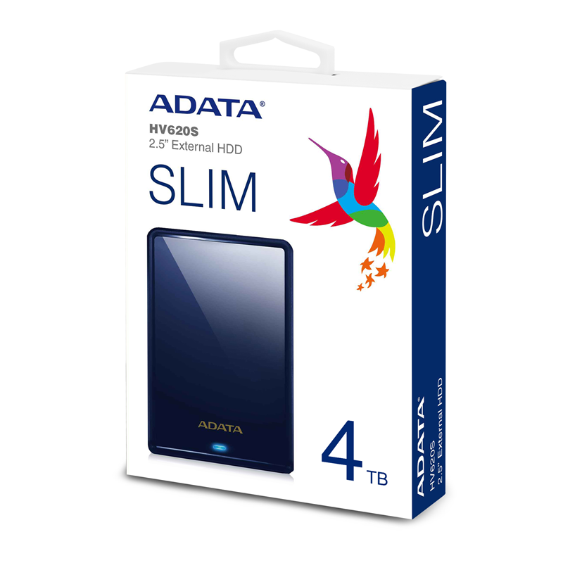 Внешний жёсткий диск 1TB ADATA HV620S (Blue), USB 3.2 Gen1, 115x78x11.5mm, 152g (ADATA AHV620S-1TU31-CBL), фото 8