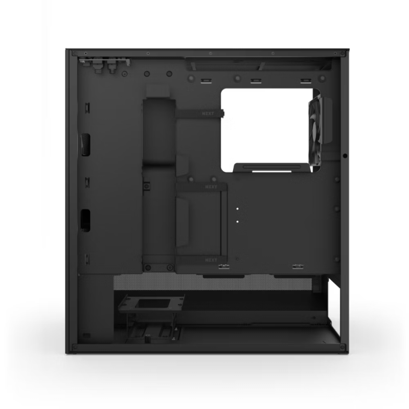 Корпус без блока Case NZXT H5 Flow (2024), Midi-Tower, TG, 1x120mm, 1xUSB-A 3.2 + 1xUSB-C 3.2, E-ATX, ATX, mATX, mITX Black, фото 5