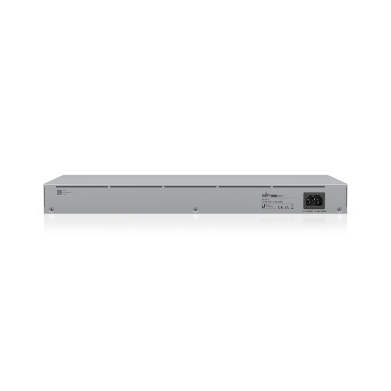 Коммутатор Ubiquiti USW-24 управляемый, 24 порта 1 Гбит/с, 2 SFP, без вентилятора, фото 5