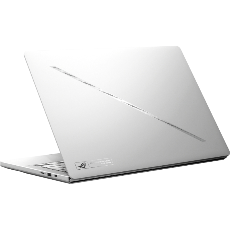 Ноутбук ASUS ROG Zephyrus G14 GA403GM-SY020 14"(2880x1800 OLED 120Hz)/AMD Ryzen AI 9 465(2Ghz)/32768Mb/1024PCISSDGb/noDVD/Ext:nVidia GeForce RTX 5060(8192Mb)/Cam/BT/WiFi/73WHr/war 1y/1.5kg/Platinum White/DOS + +чехол, фото 2