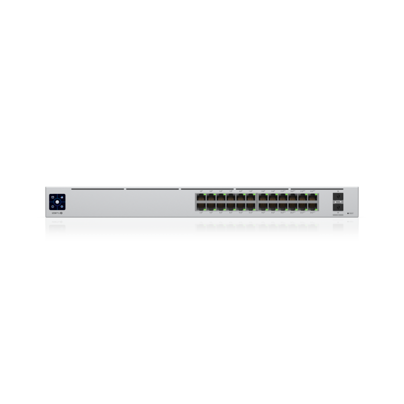 Коммутатор Ubiquiti USW-Pro-24-POE уровня L3, 24 порта 1 Гбит/с, PoE++ 400 Вт, 2 SFP+, фото 3