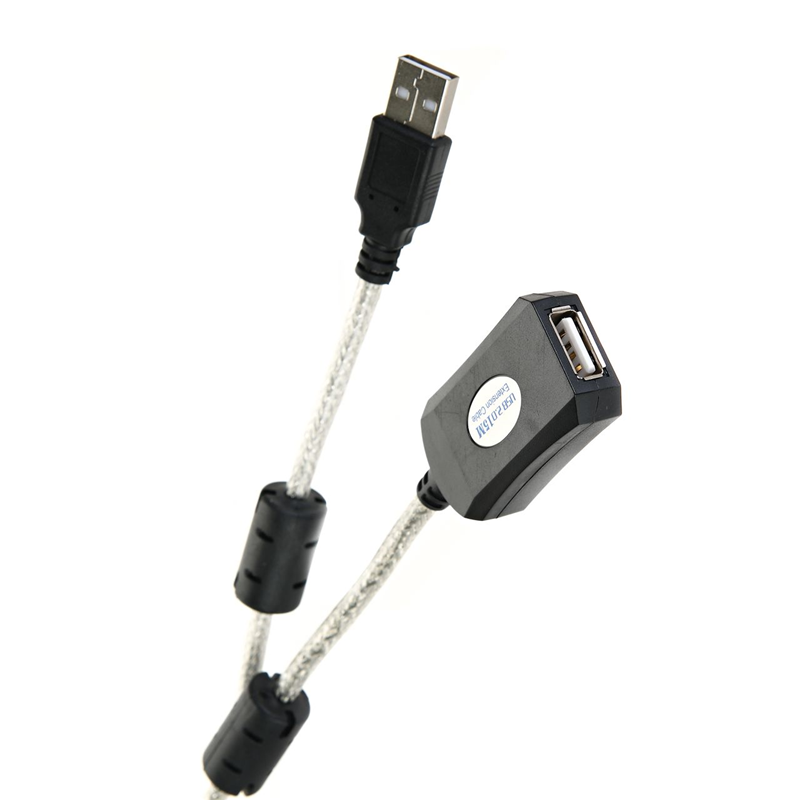 Кабель AOpen/Qust USB2.0-repeater, USB 2.0 Type-AM, USB 2.0 Type-AF, 15 м, фото 3