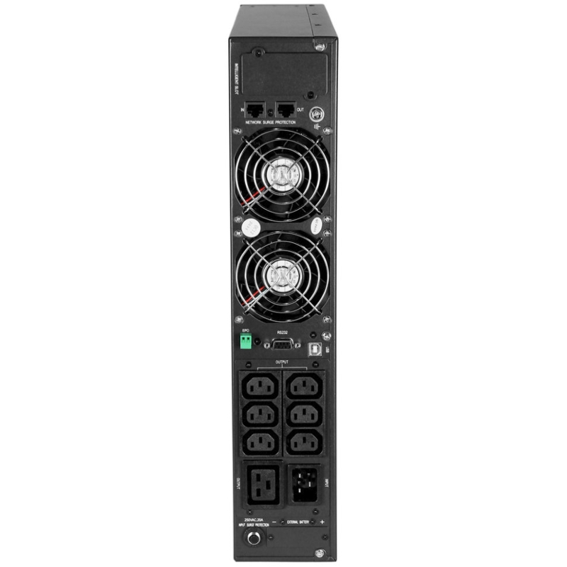 ИБП Hiden EXPERT UDC9202H-RT онлайн, 2000 ВА / 1800 Вт, стоечный или напольный, 6 × IEC C13, фото 7